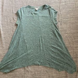 Indigo thread top